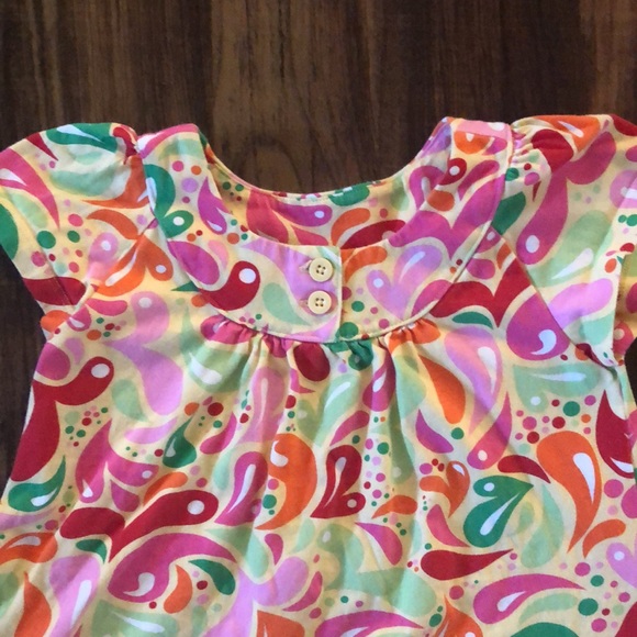 Hanna Anderson 4t patterned dress - Picture 2 of 3